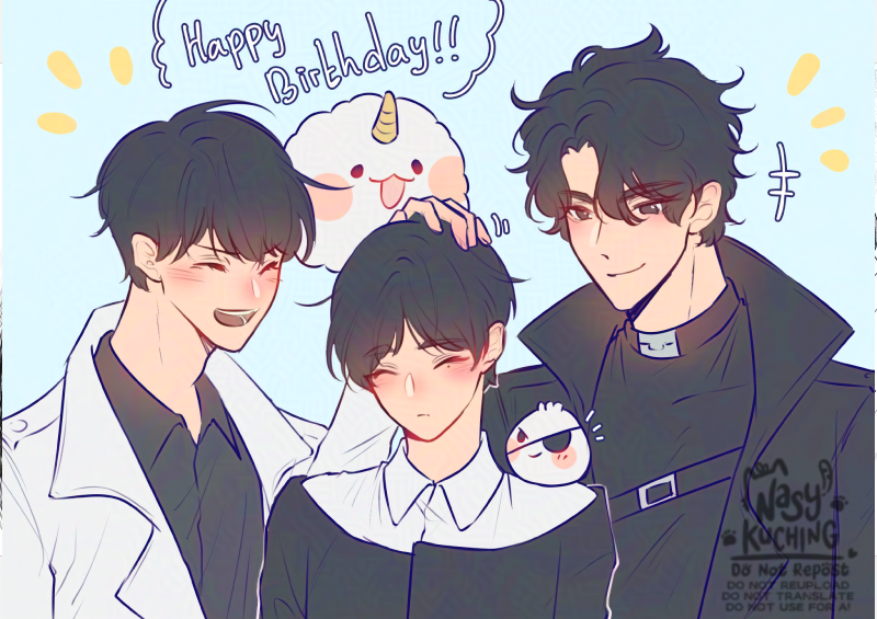 He's pregnant with Dareul (my JD's OC love child)