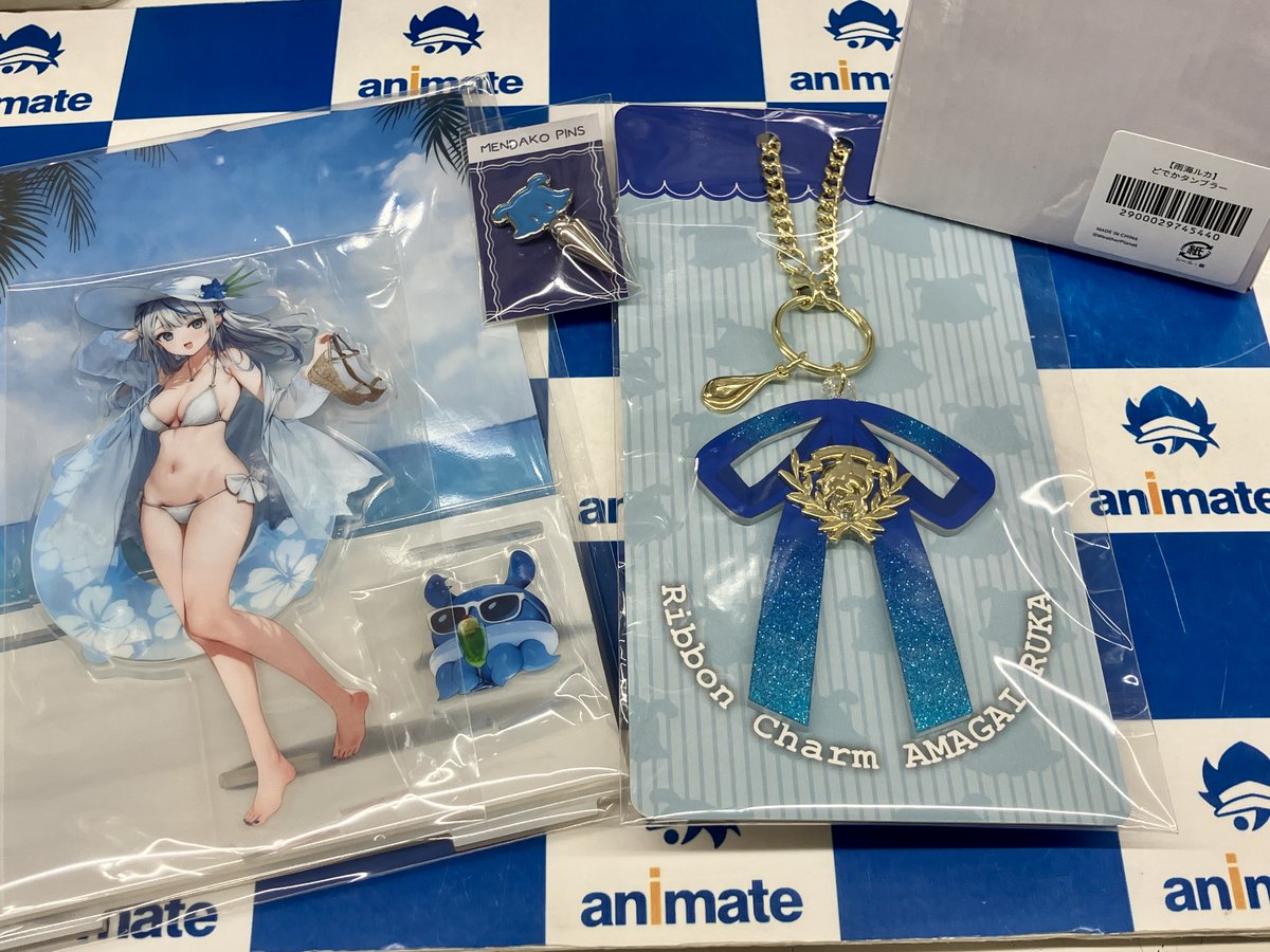 グッズ入荷情報】 ☔🐬【雨海ルカ】2025誕生日記念グッズ☔🐬 🔷海