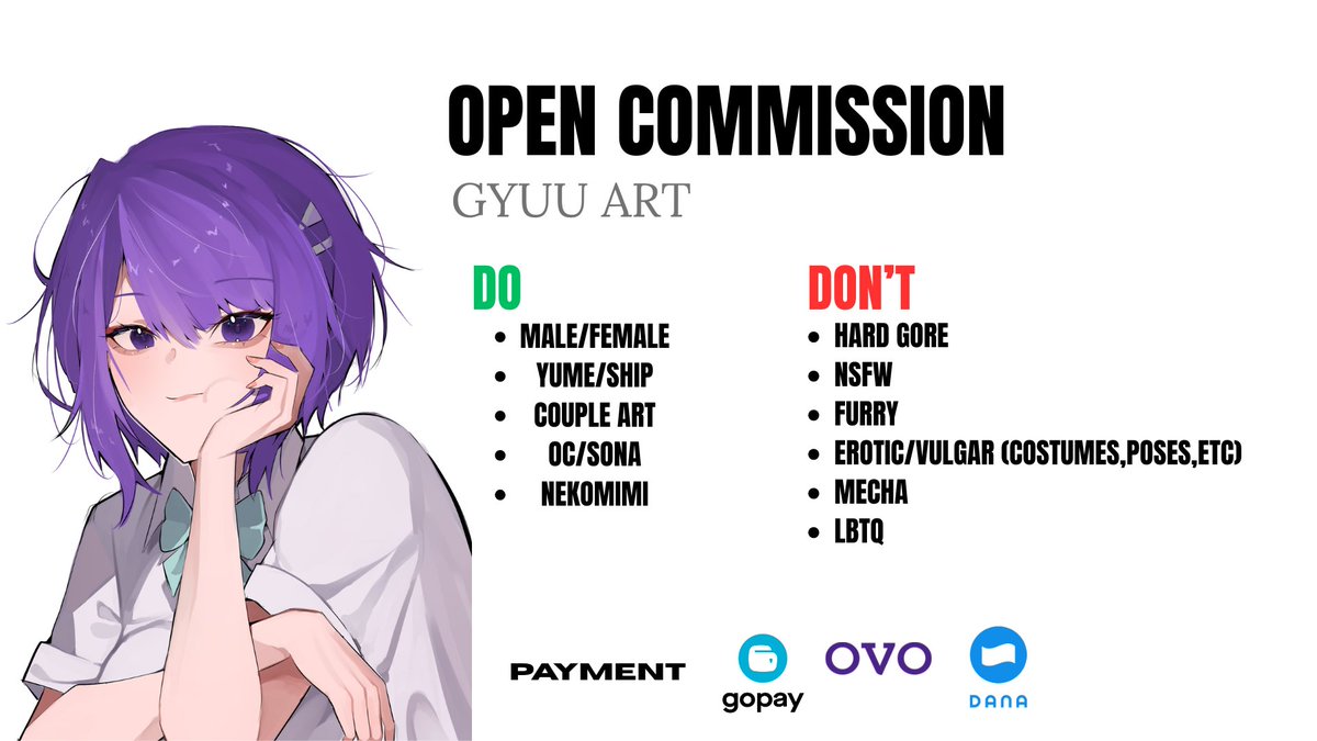Gyuu open comms tweet media