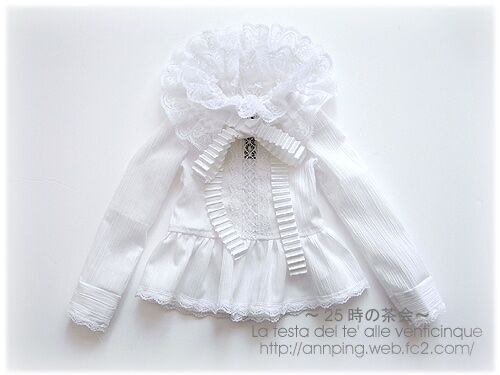 annping's tweet image. レースたっぷり〜

#毎週一作品チャレンジ　7
#うちの子かわいい
#ドールオーナーさんと繋がりたい