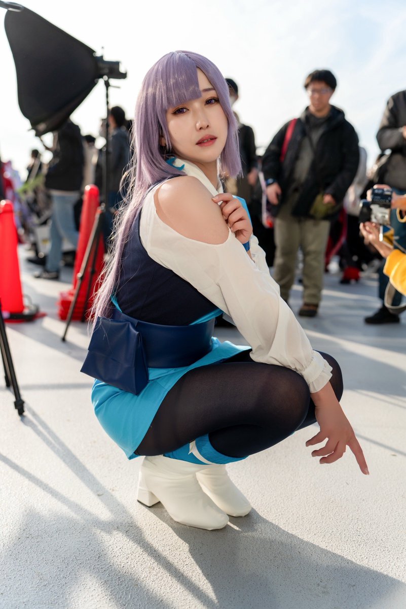 lili_no2's tweet image. ----------------
機動戦士ガンダムZZ
ルー・ルカ

📸うにすけさん

#C107_cos
#C107コスプレ
#ままcos