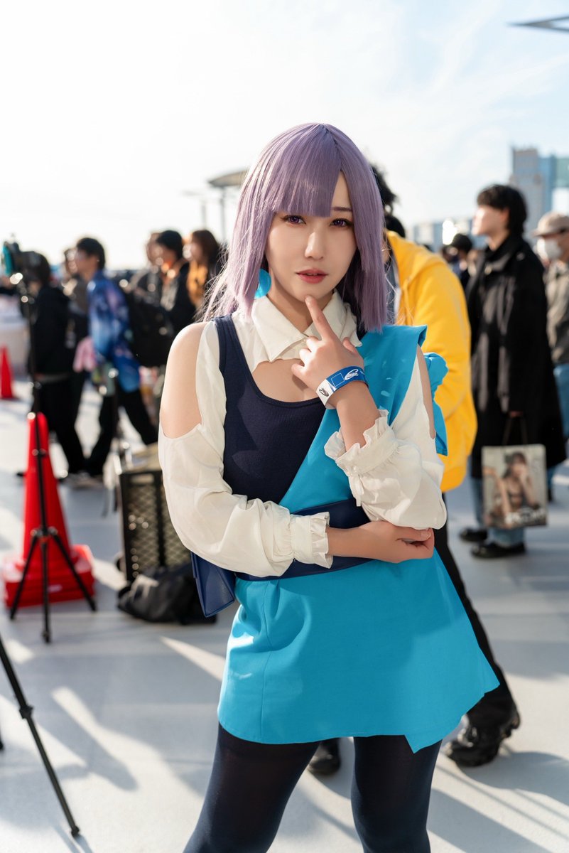 lili_no2's tweet image. ----------------
機動戦士ガンダムZZ
ルー・ルカ

📸うにすけさん

#C107_cos
#C107コスプレ
#ままcos