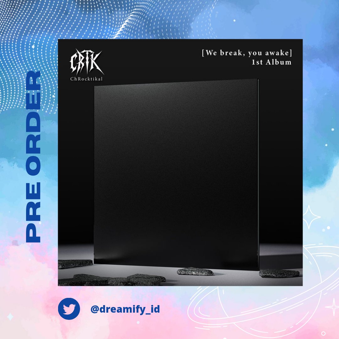 dreamify_id's tweet photo. ❗UPDATE❗
[#dreamify_PO]
ChRocktikal - 1st Album [We break, you awake]

◾️LP : 1.020k DP 900k
◾️Normal (We break Ver./You awake Ver.) : 215k DP 150k
◾️QR (We Ver./Break Ver./Awake Ver.) : 165k DP 100k

✅EMS+Tax
✅Packing
❌Admin🍊
📅Close 14 Jan 2026
🏠Surabaya

t. wts po ina https://t.co/dZHpe3QNhG
