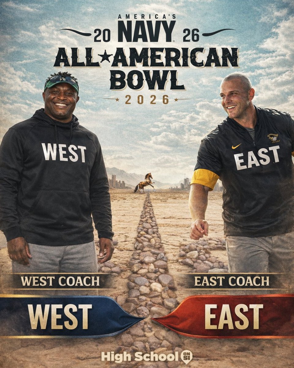 FootballDesoto's tweet image. Congratulations to Coach Mathis, Coach Bowen, and Coach Sweeny representing the West team in the All-American bowl. #DeSotoU