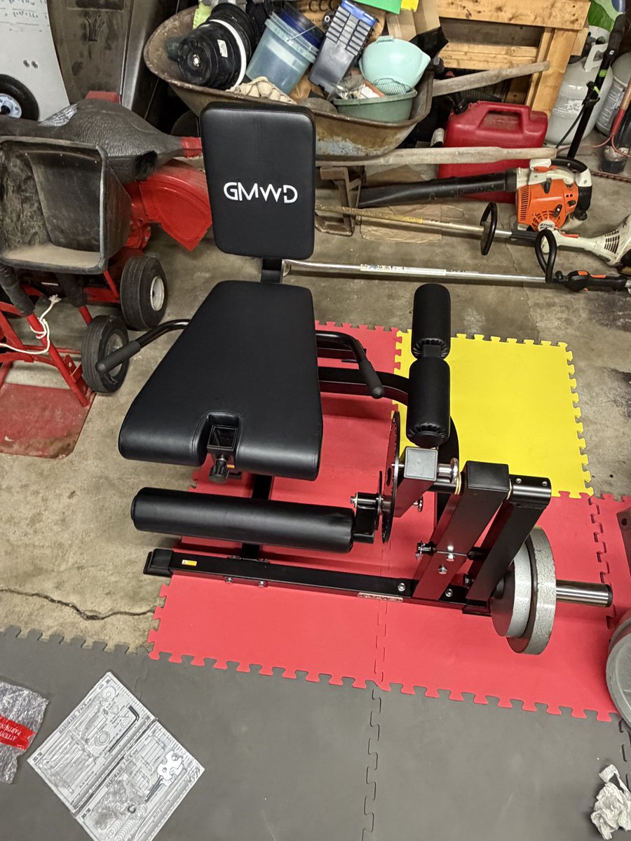 New garage gym addition 🤝