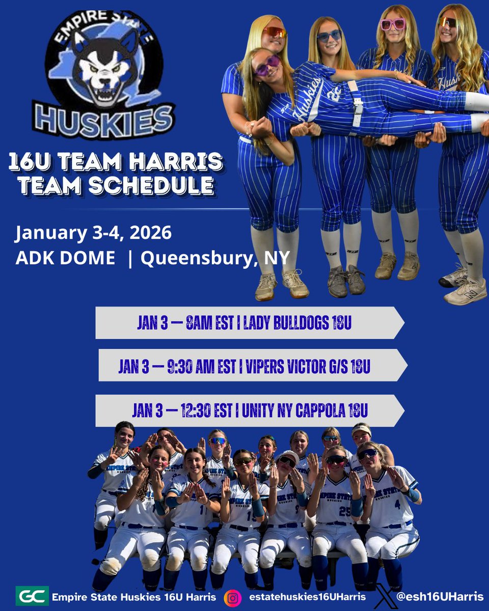 Empire State Huskies 16U Harris / Knopf tweet media