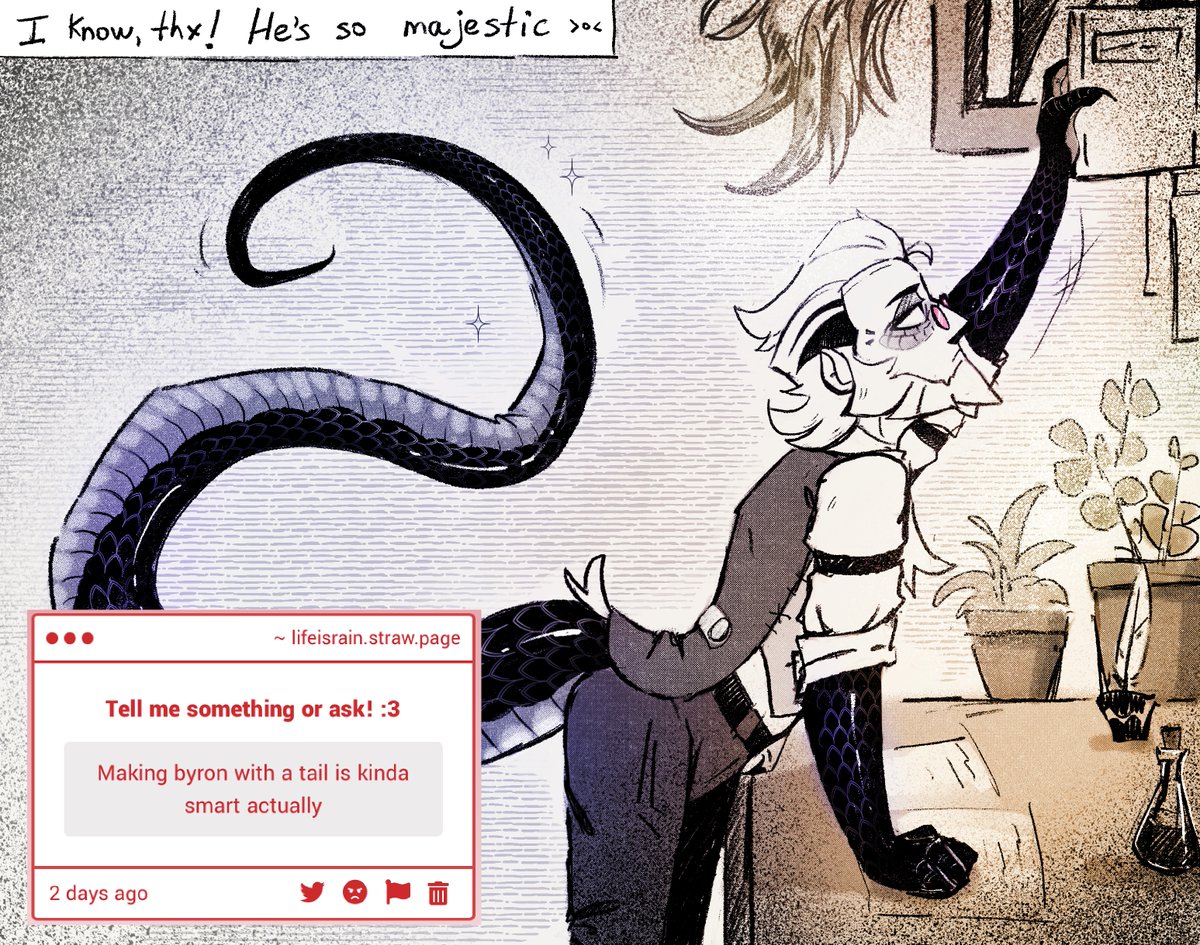 life_is_painn_'s tweet image. Im preparing soon interesting headcanon about his backstory and how he got this snake-mutation form 🐍