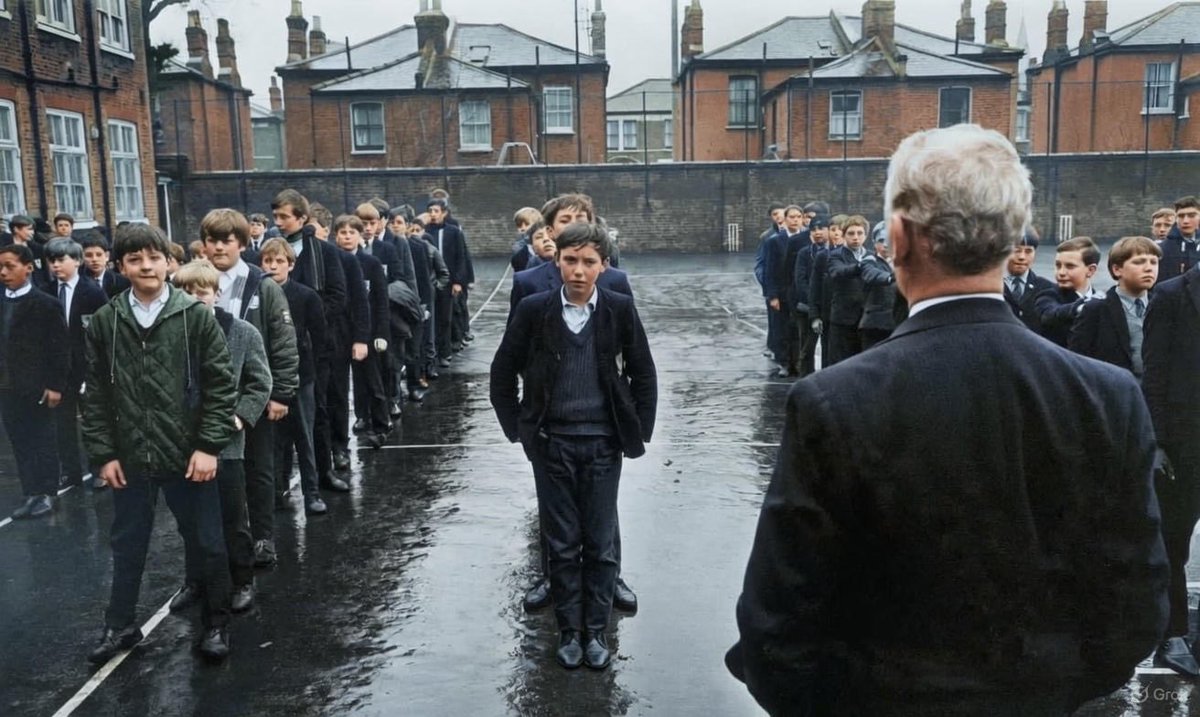 Johnnypapa64's tweet image. Who remembers Queuing to go in school?
Do children still do this?