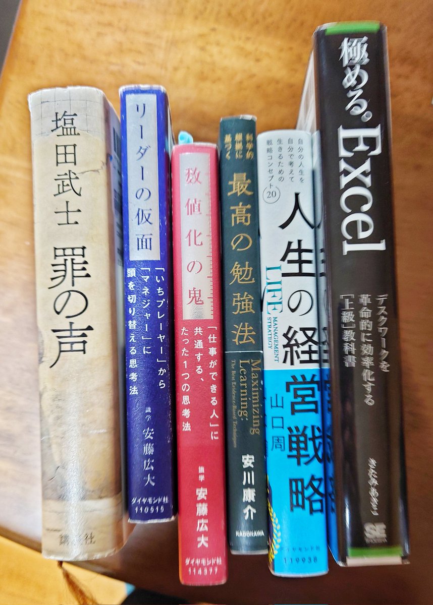 ブックオフの20%オフで沢山買っちゃった🤣読むの楽しみ
