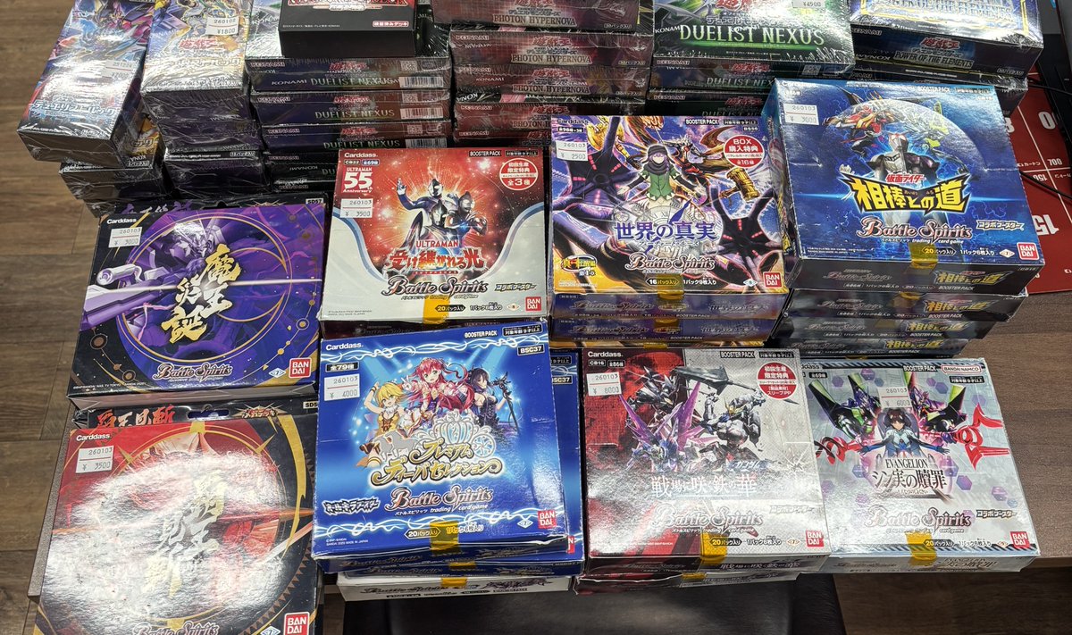 バトスピ　絶版　box バトルスピリッツ 絶版ボックス複数入荷しました‼️ 外箱に汚れがある