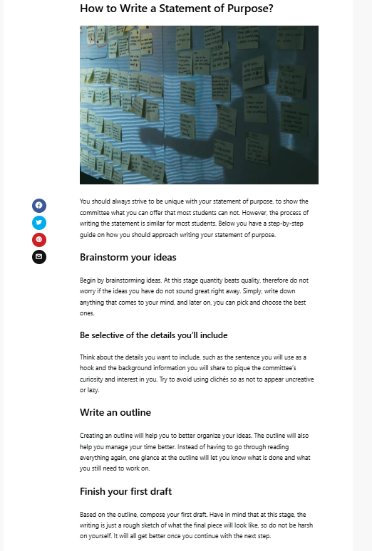 sylviewatikum's tweet photo. SOP GUIDE from The Bay Atlantic University!! 
Follow this guide, write yours and share under this post.
I’ll review it and give you feedback Let’s get to work!