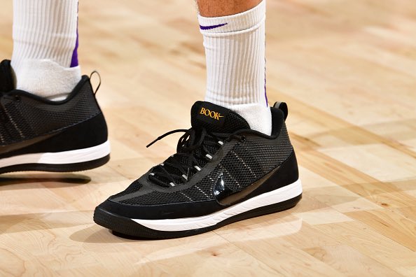Devin Booker breaks out a black Nike Spiridon-inspired Book 2 🔥
