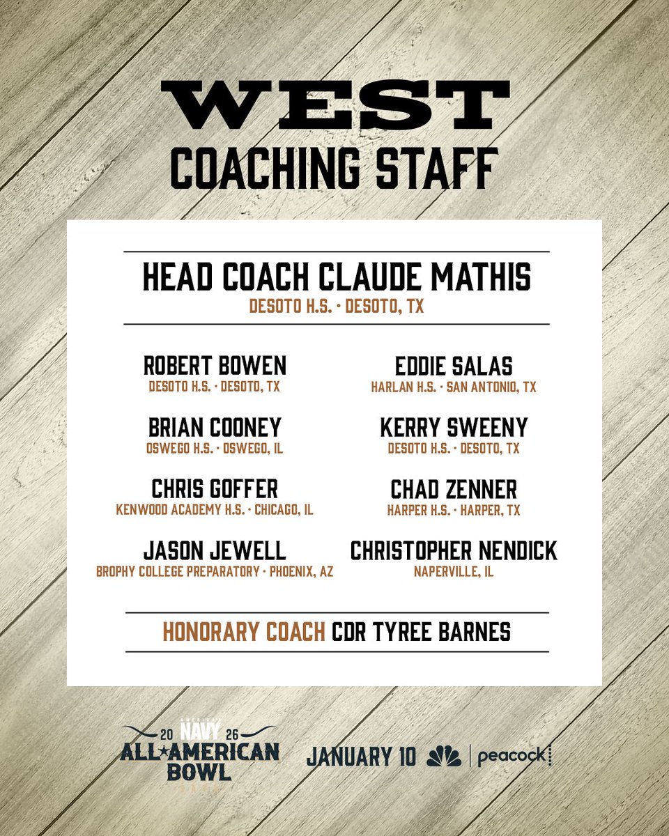 Navy All-American Bowl tweet media