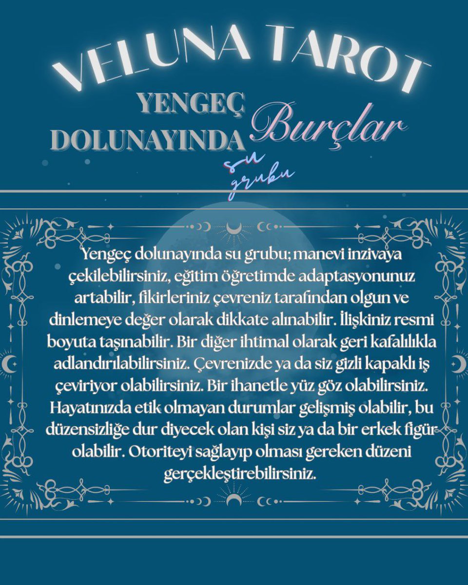 Yengeç dolunayında duygular kabarabilir, hassas bir ruh haline girebiliriz. Anne, baba, çocuklar ve eş konuları öncelikli olabilir. Eski anılar depreşebilir, eski kırgınlıklarımız akla gelebilir. Korunma ihtiyacımız artabilir, güvende hissetme isteğimiz ortaya çıkabilir.