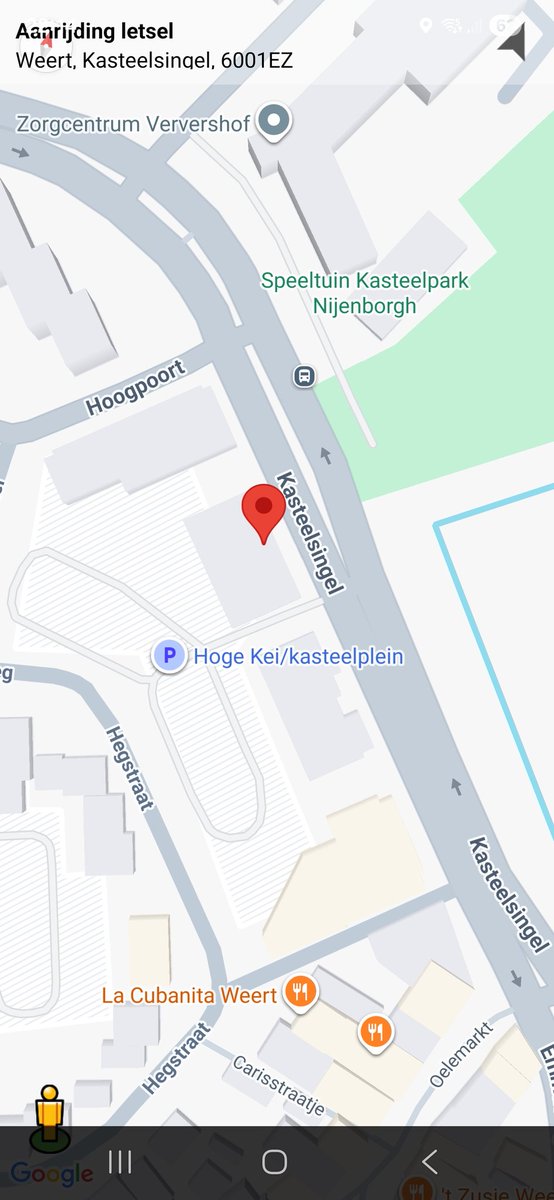 Aanrijding met letsel op Kasteelsingel