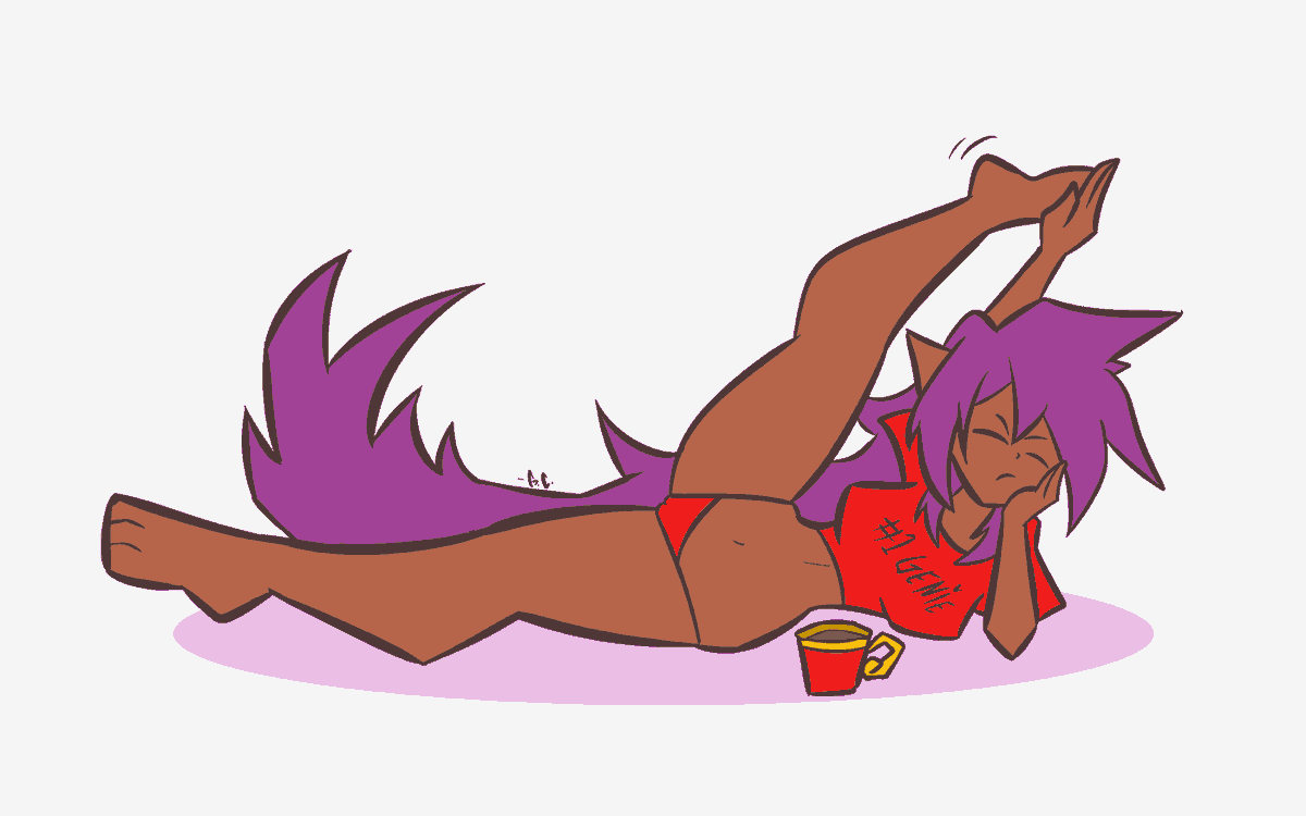 Morning stretches Shantae