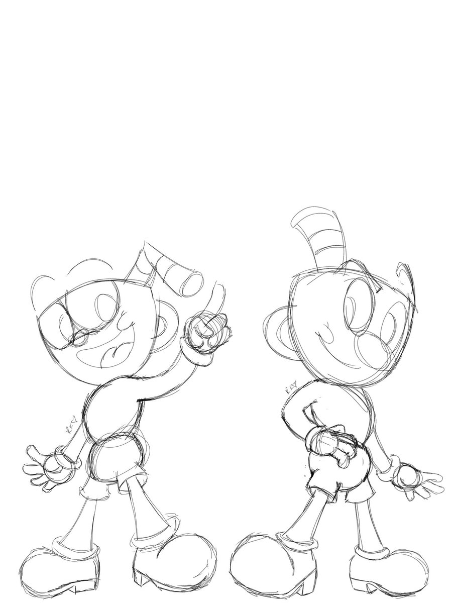 StarrySpacy's tweet photo. Sorry for the lack of Hsr posts- I've been taking a step back from it for a bit.

I did however get into Cuphead recently and ngl- I'm a Mugman simp (especially MOTH). I made a sketch of them two, more art will be posted for sure. 👍
#cuphead #mugman #cupheadshow #fyp #artist https://t.co/ozD1g5v3La