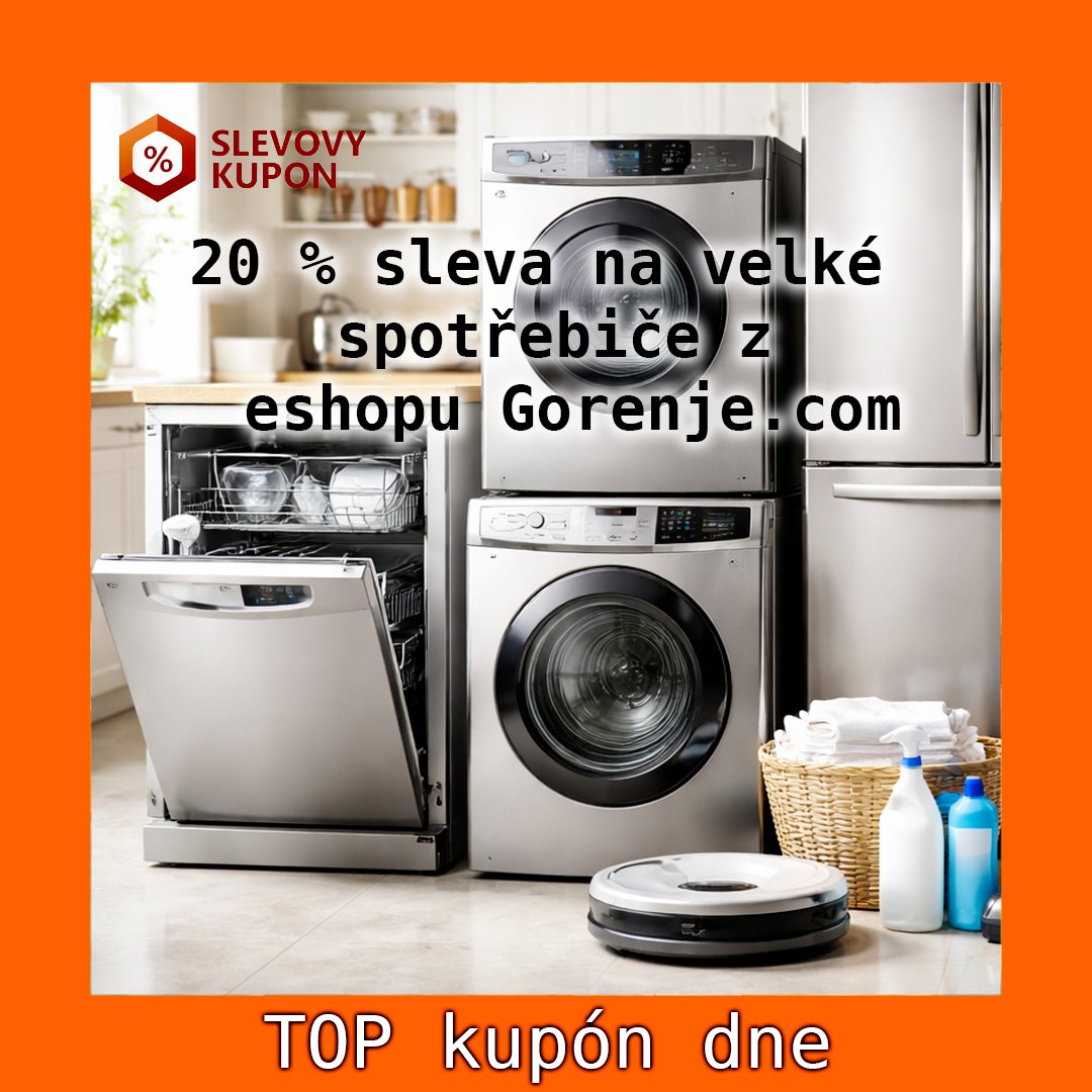 nejlepsislevy's tweet image. 20 % sleva na objednávku z eshopu Gorenje.com #Gorenje #Domov #Domacnost #Spotrebic #Sleva #Slevy #Slevovykupon slevovykupon.net/s/gorenje-com-…