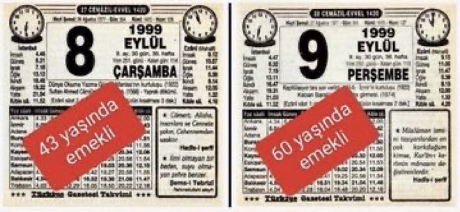 1 gün farkla işe giren akranlar arasında, 17 yıl geç emeklilik farkı olamaz…⚠️

#BuYılKademeYılı