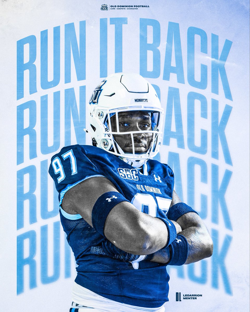 Let’s run it back monarch nation 
<a href="/ODUFootball/">ODU Football</a>
