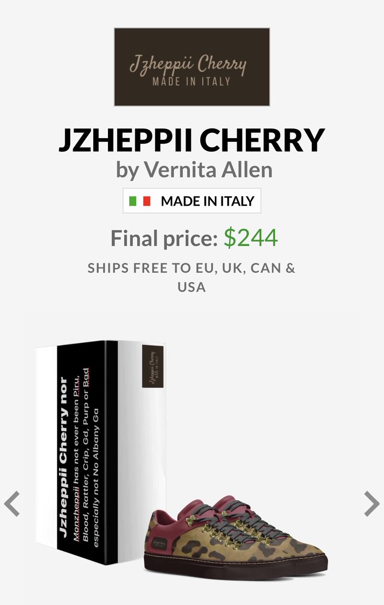 Jzheppii Cherry Allen LLC by Vernita Allen