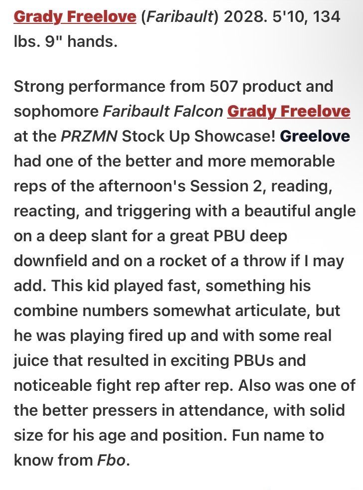 Grady Freelove tweet media