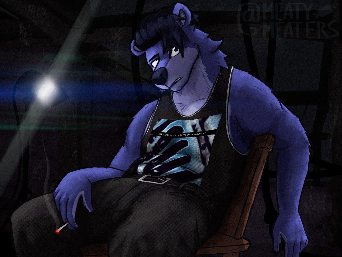 Acts tough with baby lungs