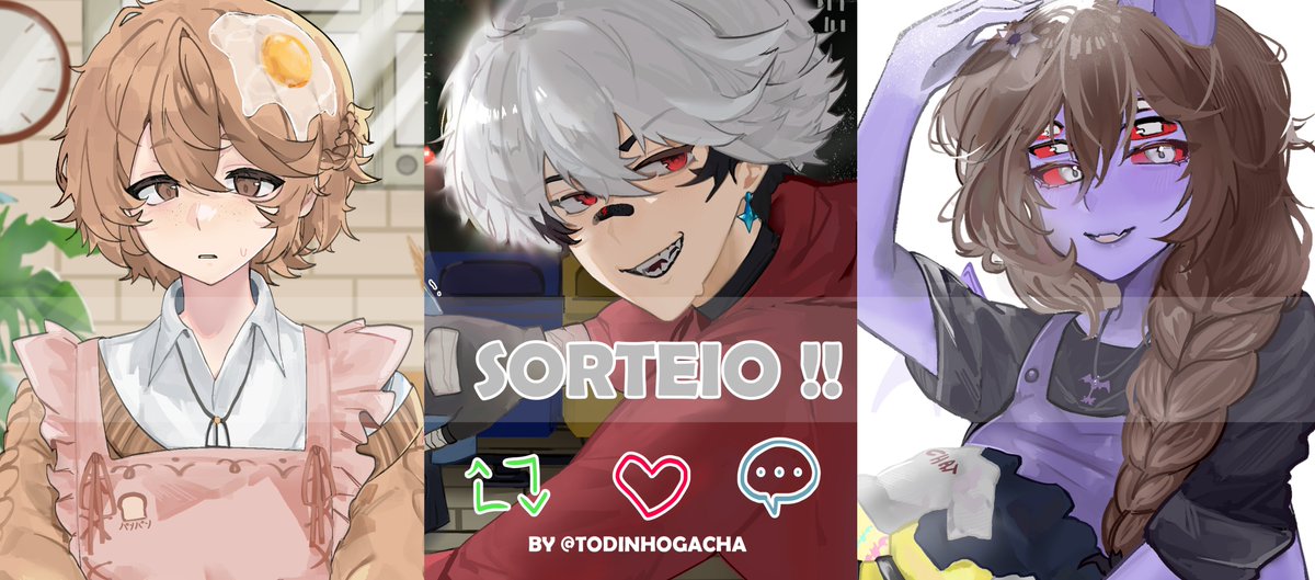 todinhogachaofc's tweet photo. ✨ SORTEIO DE ILUSTRAÇÃO✨
Vou sortear 1 arte de busto de kimono, com uma vibe festival japonês!! 🍞
Para participar:
1️⃣ Seguir meu perfil
2️⃣ Curtir❤️este post
3️⃣ RT neste tweet
4️⃣ Comentar com a imagem da sua OC e a cor de kimono que você escolheria.
Resultado: dia 12/01 https://t.co/n9AK8716C0