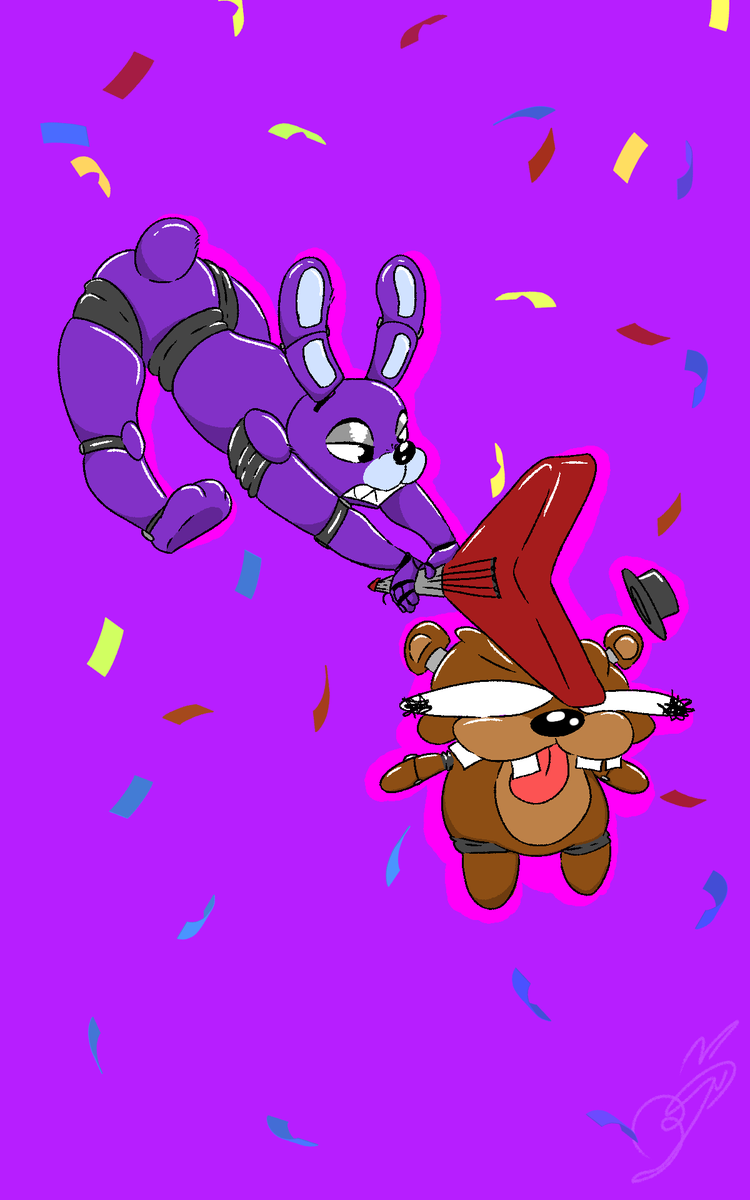 EccsSnookie's tweet photo. Bonifacio y feyis 
Bonnie and freddy fanart :3
#FiveNightsAtFreeddys #fanart https://t.co/R1BF7XcN7S