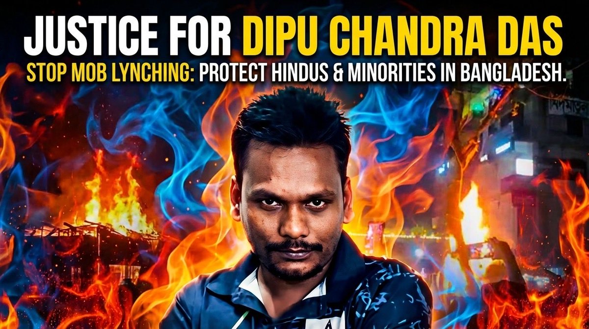 ayondp's tweet photo. 🚨 @WhiteHouse @realDonaldTrump — Please take action for justice for Dipu Chandra Das. Human rights and accountability matter.
🔗 https://t.co/szkgDybVb4

#JusticeForDipuChandraDas #HumanRights #JusticeMatters #WhiteHouse https://t.co/O3Khqc4rAK