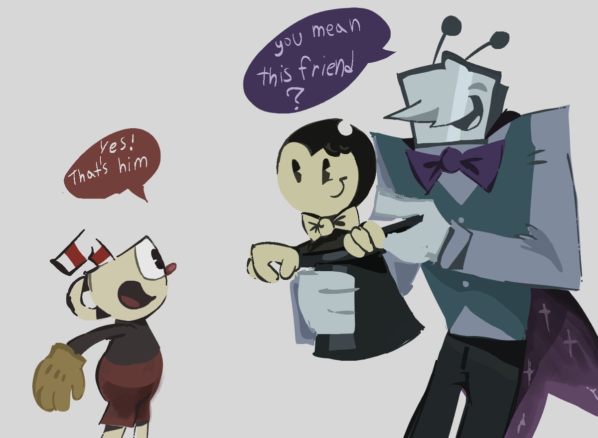 #BENDY #CupHead #tennaDeltarune