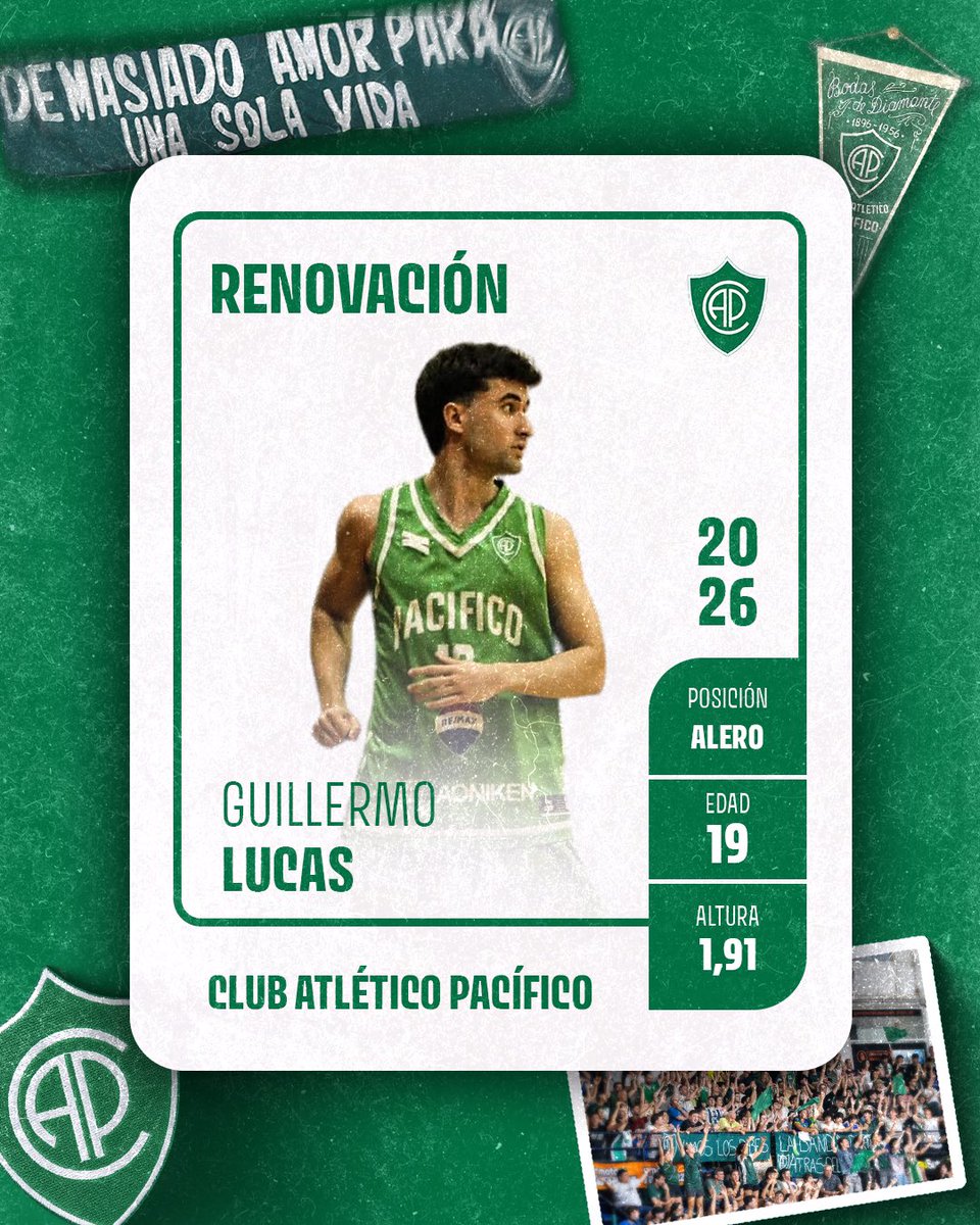 #Primera || ¡Guille sigue en casa!

Guillermo Lucas continuará dentro del plantel superior para el próximo torneo💪

¡Vamos con todo!

💚🤍💚