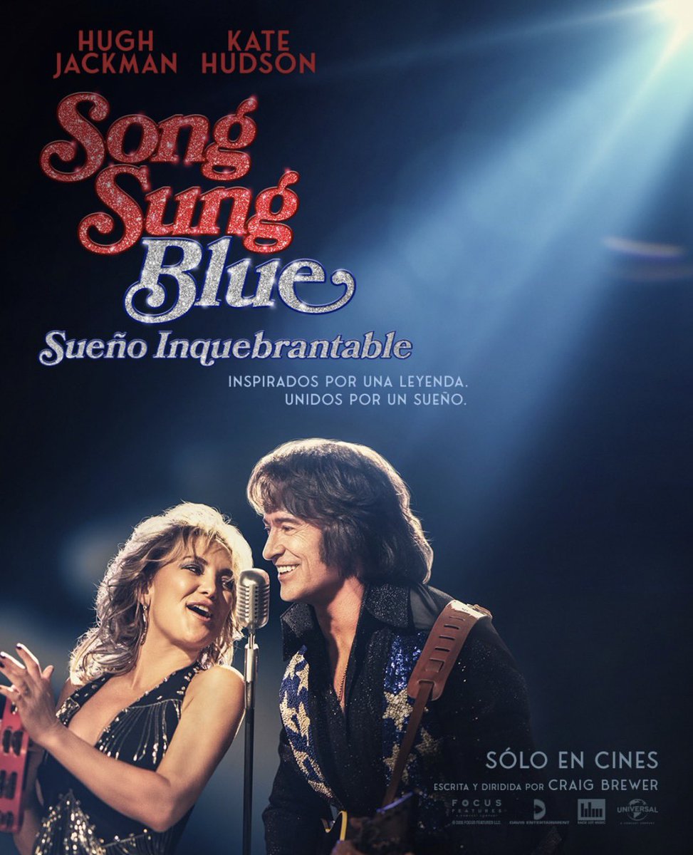 “Song Sung Blue: Sueño inquebrantable” es una conmovedora celebración de la música y el amor incondicional que llega solo una vez en la vida. ¡Es la película perfecta para esta temporada! Por: <a href="/Naiime/">Andres Naime</a> 🫶🏻 <a href="/UniversalMX/">Universal Pictures México</a> 
.
cinextasis.com/?p=5221