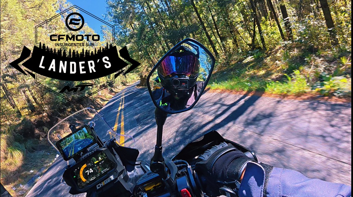 cachorock's tweet photo. Que orgulloso estoy de formar esta comunidad ya OFICIAL de #cfmoto del
Motociclismo que más me apasiona #dobleproposito en México! #bealander https://t.co/QfKxOEL65f