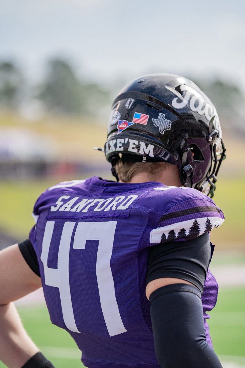 lukesanford9's tweet image. Thank you SFA 💜