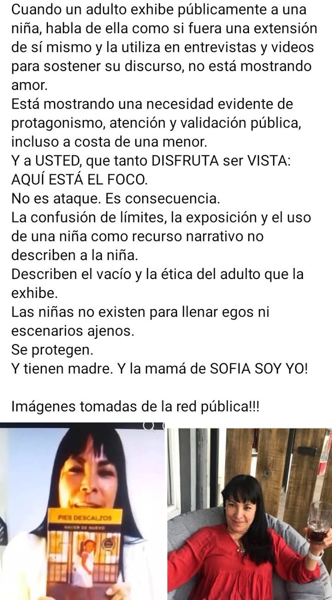 La coach internacional evangelica de chihuahua chihuahua!!!! 

#ClaudiaSheinbaum 
#HoyEnLaHistoria 
#conlasinfanciasNo 
#narcisista