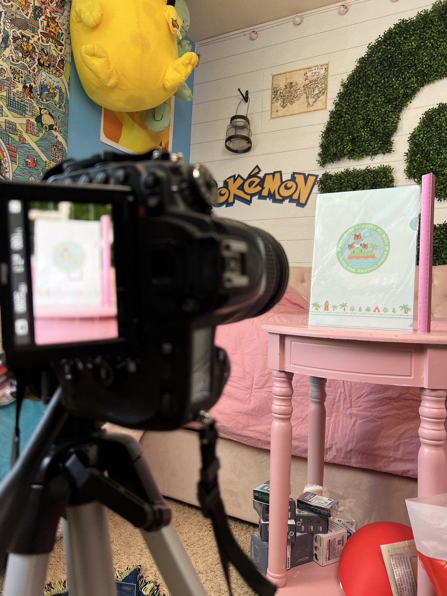 slowly but surely documenting my animal crossing collection.. in my pokemon room 🤪