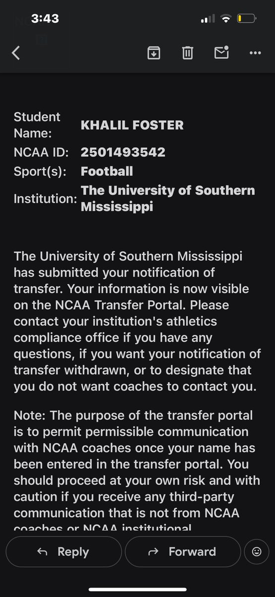 Khalil Foster tweet media