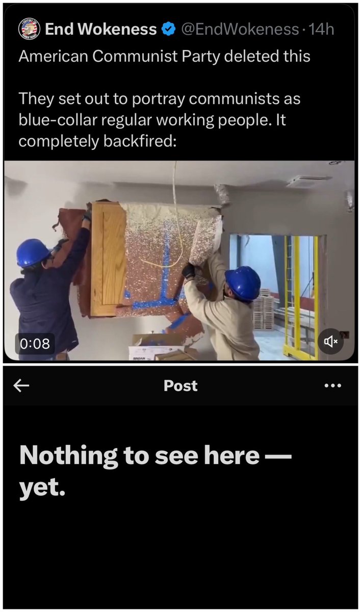 MechaOrvo's tweet photo. BREAKING: @EndWokeness deleted his slanderous post attacking the ACP after being exposed as a liar and an imbecile who knows nothing about carpentry https://t.co/TZ3CUkS00j