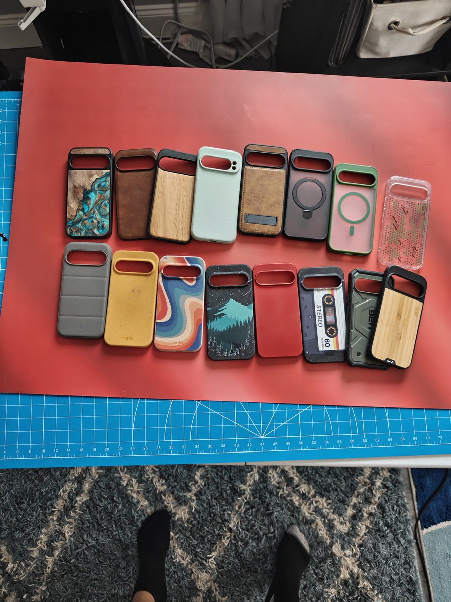 Is there someone (in the US) that I can give these 15 Pixel 9 Pro cases to? 

I simply have too many, I'll ship them to you for free lol just please take them (and enjoy them!!) 

Respond to this or DM me so we can sort it out