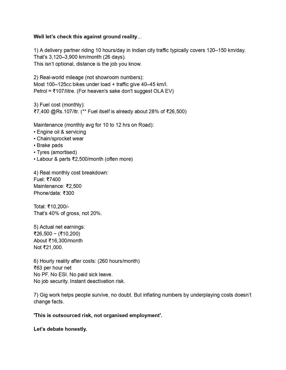 Gig Workers Union - Hyderabad tweet media