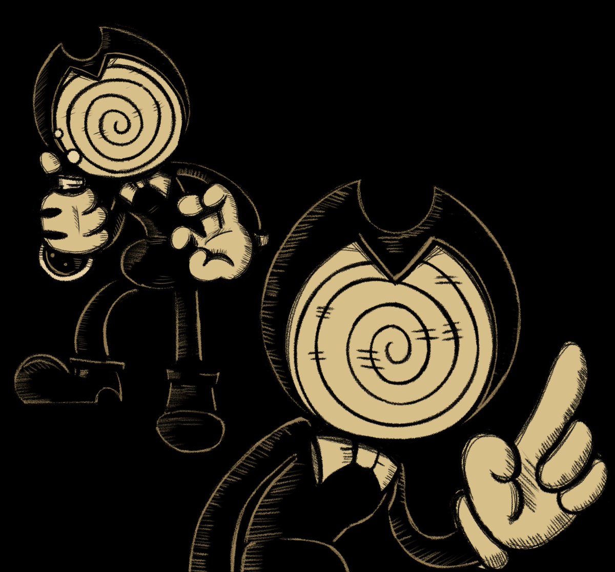😵‍💫
#BENDY #BENDYTHECAGE