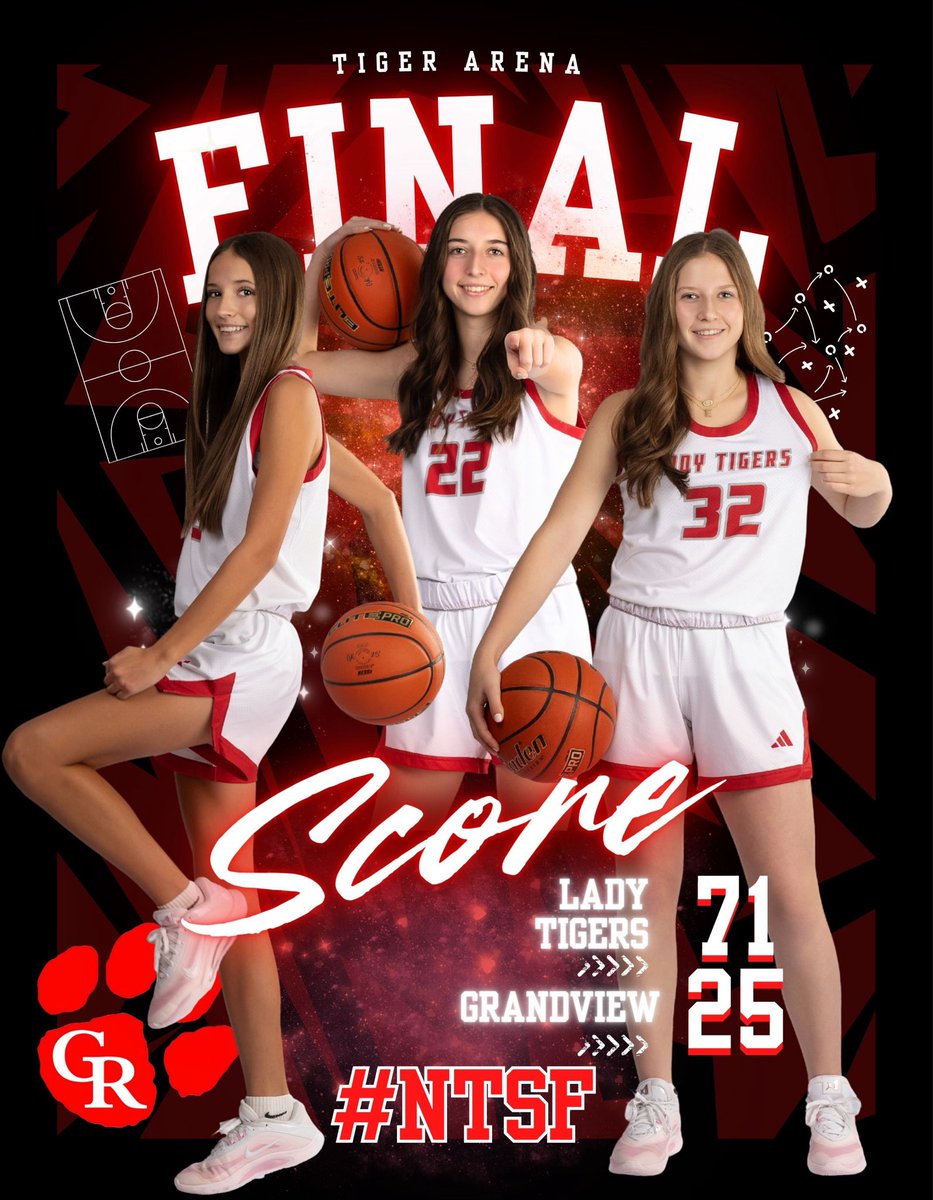 GlenRoseGirlsBB's tweet image. Lady Tigers wrap up non-district play with a win over Grandview! This young squad has been getting better with every game.  District 6-4A is one of the toughest districts in the states.  We open with Graham on the road next Friday!  #ntsf