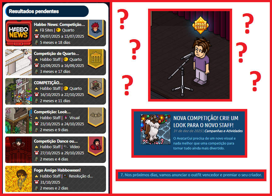 RitSims's tweet image. Pela notícia o resultado dessa competição sai rápido! @HabboPTBR e as outras competições? Seis competições com meses sem resultado! Já passou da hora de liberar os resultados! Essa demora desmotiva ao extremo os jogadores. @Habbo #Habbo 
x.com/HabboNews_k/st…