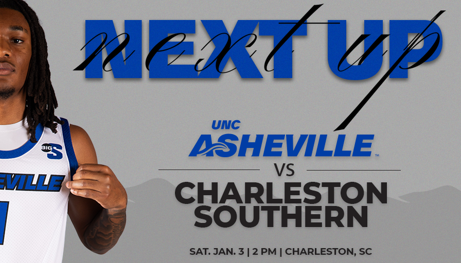 UNCAvlMBB's tweet image. We head to Charleston Southern tomorrow (Jan. 3) for our first Big South road contest of the season

#ALLinAVL #IWWD 

uncabulldogs.com/news/2026/1/2/…