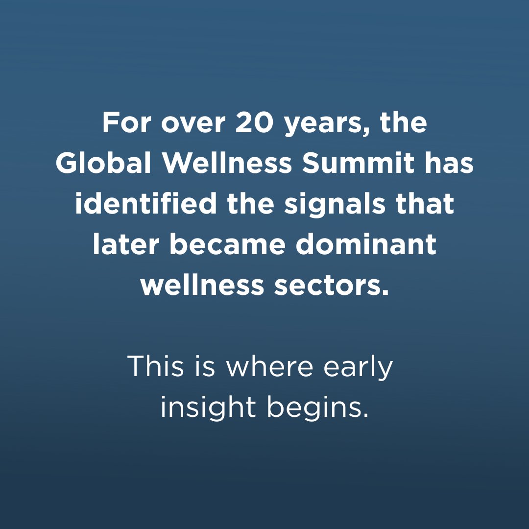Global Wellness Summit tweet media
