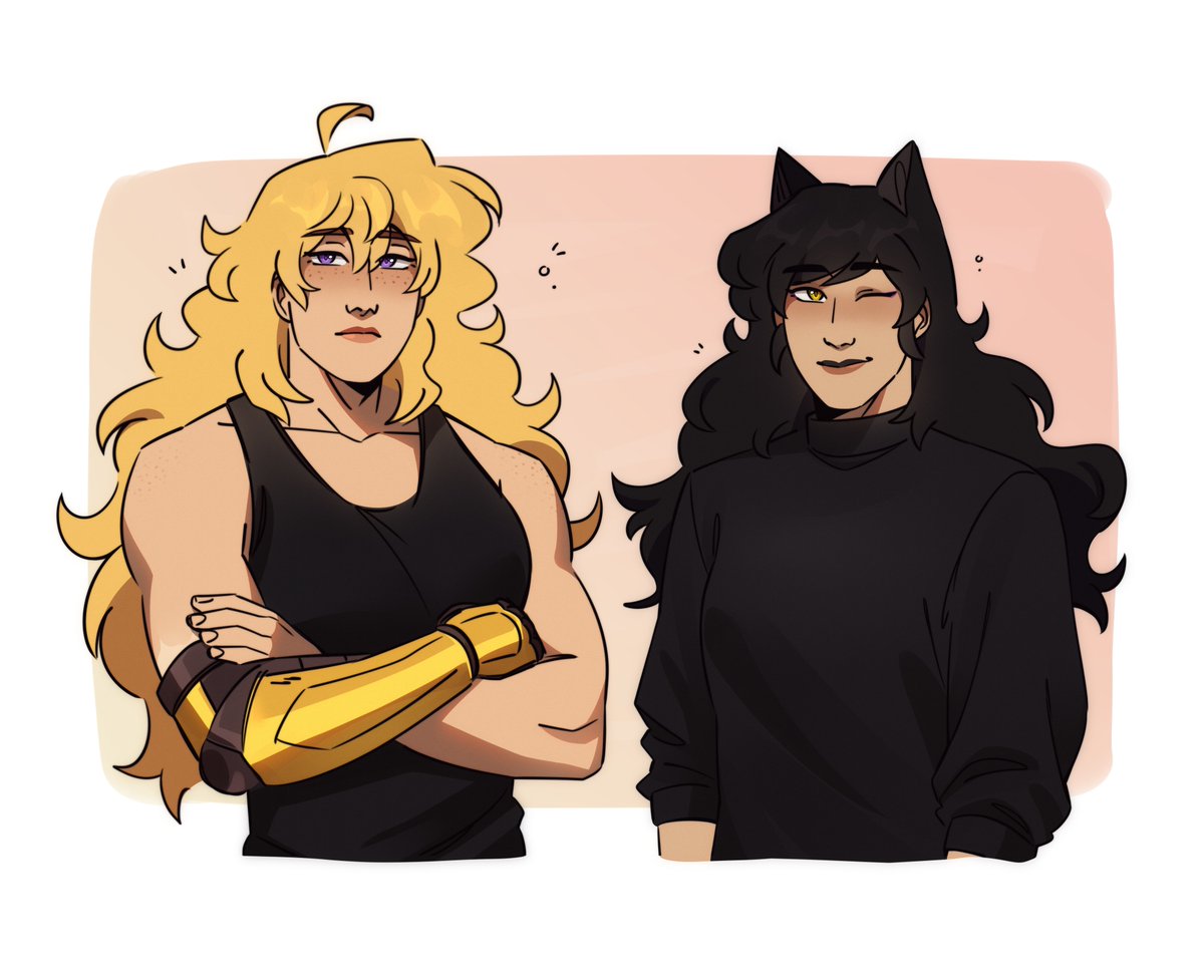 starting off the year with them <3
#rwby #bumbleby #yangxiaolong #blakebelladonna