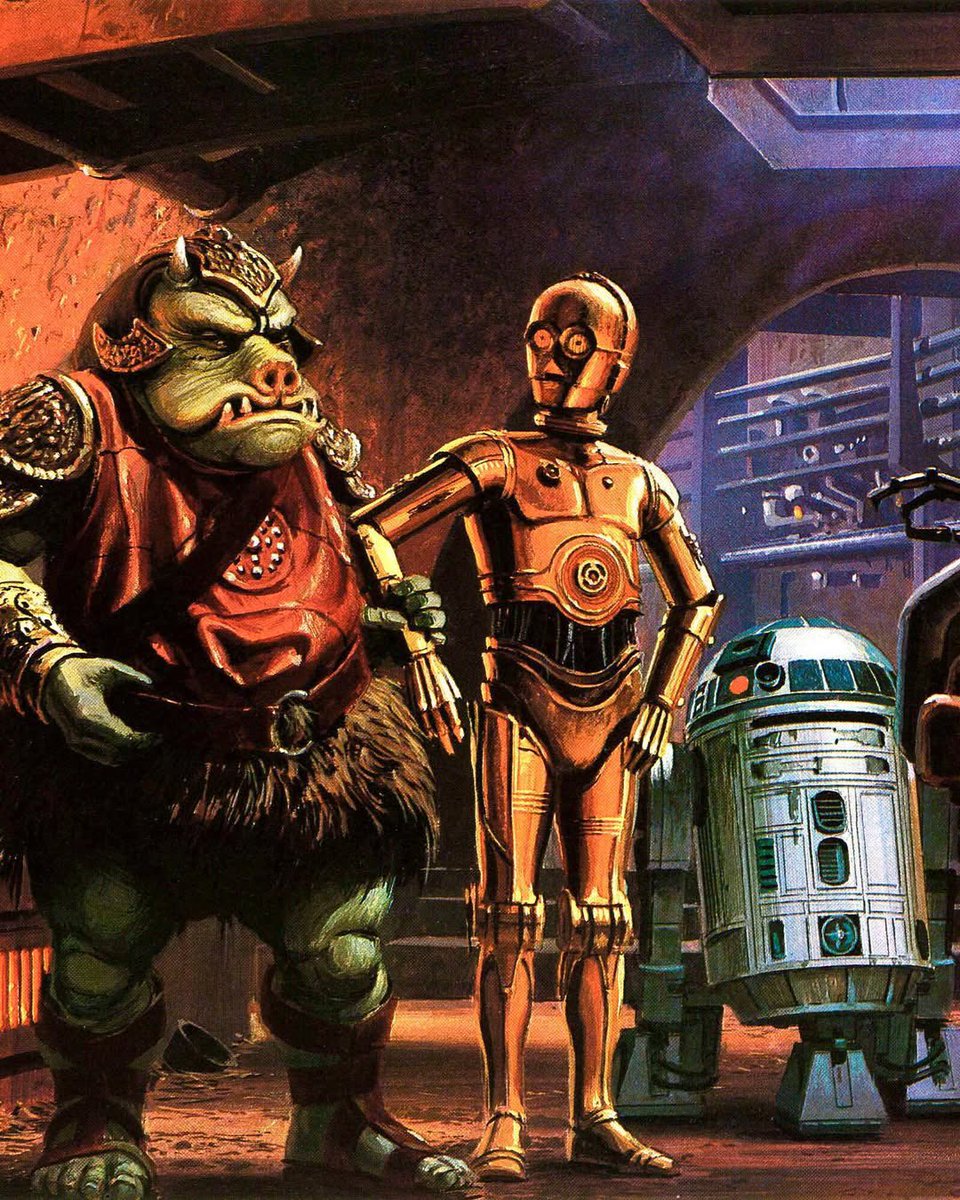 Art by Star Wars concept artist Ralph McQuarrie 🔥