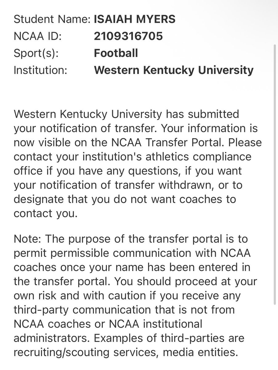 Isaiah (Zay) Myers tweet media