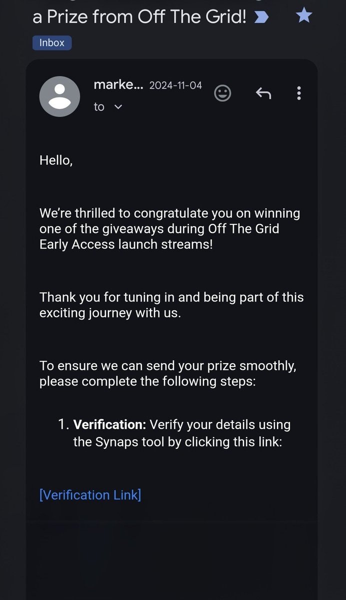 Stop scamming <a href="/playoffthegrid/">Off The Grid</a> I still never got my ps5 pro I won. You won't answer my emails or dm's